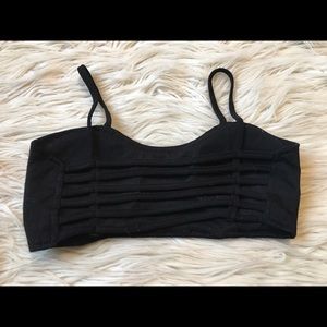 Black Strappy Bralette